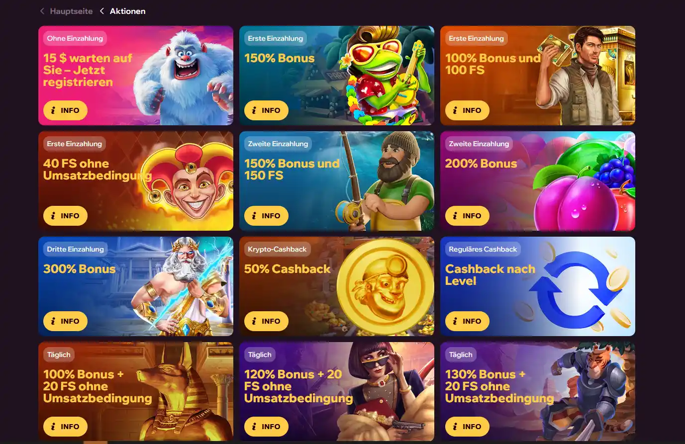 GDFPlay Casino Bonus – Willkommensbonus 100% bis 200€ und 50 Freispiele